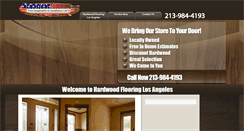 Desktop Screenshot of hardwoodflooringlosangeles.org
